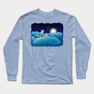 Phosphor Slimes in the Clouds Long Sleeve T-Shirt